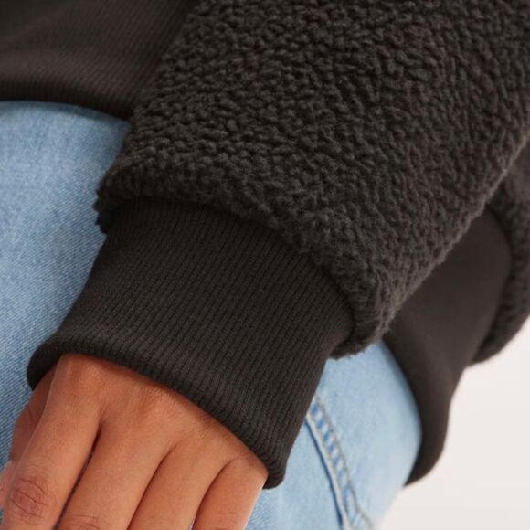 Everlane The ReNew Fleece Teddy Crew Sweatshirt Pullover M - Picture 8 of 9